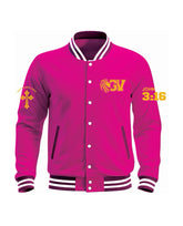 PINK BOMBER JACKET