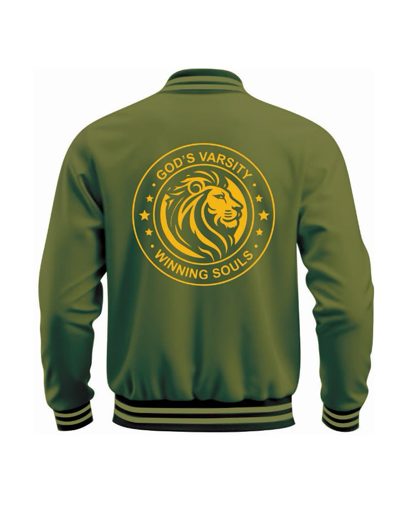 OLIVE BOMBER JACKET